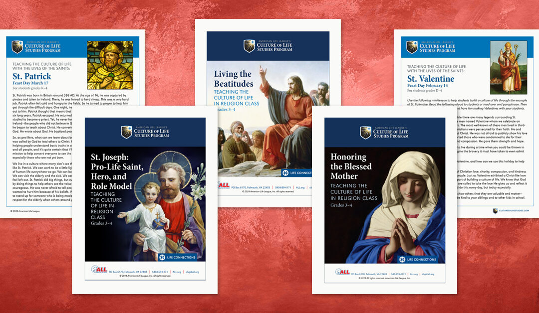 6 Things You May Not Know about the Culture of Life Studies Program